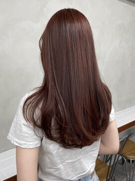 ニコ トウキョウ 渋谷(nico TOKYO) オレンジブラウン/レイヤーカット/ケアブリーチ/透明感カラー