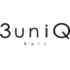 スリーユニークヘアー(3uniQ hair)のお店ロゴ
