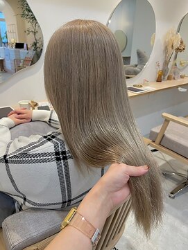 ピピバイヨーク(pipi, by yoke.) ケアブリーチカラー/シルバーアッシュ