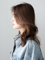 ジプソ 池袋西口(Gypso)&nbsp;ミディアムモカベージュ６/池袋駅/Gypso/カットカラー/髪質改善