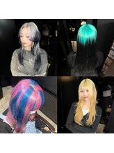 ＜KOKORO>ハイレイヤー×デザインカラー 個性派スタイルお任せください！ 【Instagram→@koor38kk】