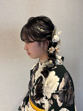 サリーワンフォーワン(Sally 141) サイドの編みおろし