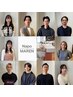 仕上げまで1人が担当☆全メニュー髪質改善付！ロング料金なし！
