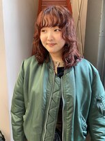 フェンヘアーアイス 中目黒(Fen.hair ici)&nbsp;ゆるふわ大人可愛い♪20代30代ロングパーマピンクベージュ