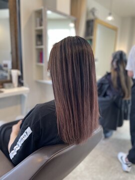 ヘアサロン リボーン(Hair salon Reborn) ピンクバレイヤージュ