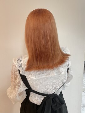 シュガー ヘアアンドネイル 仙台(SUGAR) ペールオレンジ