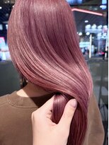 ボコカ(bococa)&nbsp;【Vicky指名】ブリーチ春カラーくすみラベンダーピンク登戸