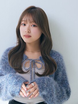 エトル バイ コムマティス 恵比寿駅前店(etre by comme Matisse) 小顔カット×透明感カラー[恵比寿駅/髪質改善/オリーブグレー]