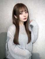 リゲルバイキング(Rigel by KING) ナチュラルストレートエクステで仕上げる上品ロング