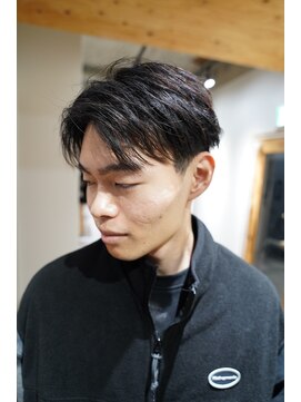 クオル 立川(QOL) 無造作ショート ビジネス ナチュラル ニュアンスパーマ センター