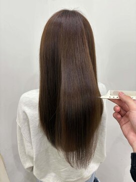 ロックス バイ マグ 松本(rocks BY MAG) 透明感ブリーチなしココアベージュ韓国スタイル