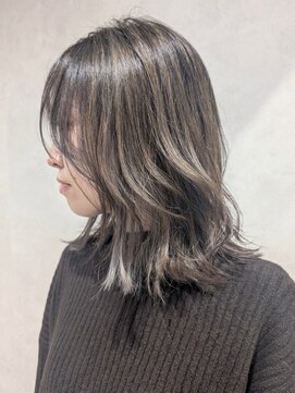 クラゲヘアー/小顔/ココアベージュ/オリーブグレー/鶴ヶ峰HK126