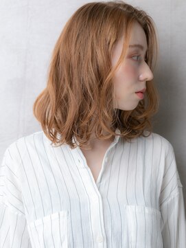 カバーヘアアンドスパ ブリス 浦和(COVER HAIR&SPA bliss) ヘーゼルブラウンドライパーマかきあげボブディX浦和20代30代