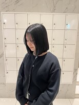 アヴァンスクロス あべのルシアス店(AVANCE.CROSS)&nbsp;パツっとボブ