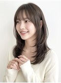 韓国レイヤー/酸性ストレート/トリートメント/髪質改善/カラー