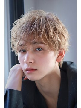 オーシャントーキョー サニー 原宿(OCEAN TOKYO Sunny) ミルクティーベージュニュアンスパーマ韓国マッシュグレー