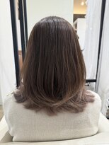 ロアール 大垣店(LOAOL)&nbsp;ミディアムレイヤーに、自然なグラデーションカラー