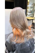 ラックスビー エメ 豊橋店(LUXBE aimer)&nbsp;whitebeige×orange◆Akito◆