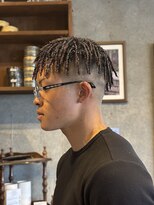 エルエー バーバーショップ 草津店(L.A BARBERSHOP)&nbsp;店長【橋本】コームツイスト