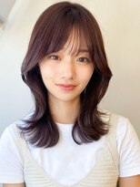 ウィールールピヴォクロス(WE RULE pivot cross) 春カラー◎韓国風レイヤーカット×顔周りカットでふんわり小顔