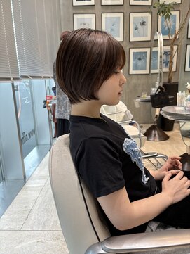 オブ ヘアー 自由が丘 ウエスト(Of HAIR WEST) 骨格に合わせたショート
