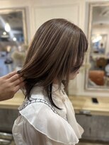 リグ ヘアアンドデザイン(LiG hair&design) 透明感カラー