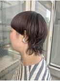 マッシュ×ウルフ風ショート