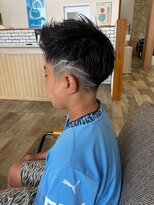 ノート ヘアーサロン(NOTE HAIR SALON)&nbsp;キッズでもカッコよ  KIDSフェード × ライン