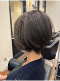 丸みショート