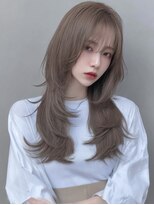 サロンドアイ(salon de i)&nbsp;くびれロングレイヤー × ダークグレージュ