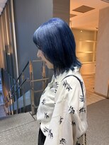 エルサフィロ ヨドヤバシ(el zafiro yodoyabashi) ブルーカラー ハイトーンカラー