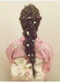 【札幌白石　ヘアセット(ラプンツウェルヘアー)】