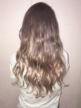 あるじゃんすー 横浜店 アッシュピンク＃シールエクステ#グラデーション＃横浜