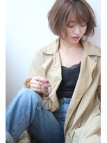 リブ(Live)&nbsp;モスブルージュカラーのボブ２【Live/久米川】