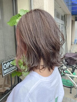 ユッカ エコル 塚口(YUCCA ekolu) ekolu/塚口/透け感フェイスフレーミング/シアーピンク