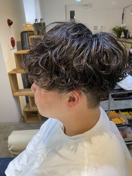 エルオム(EL.HOMME) 【YUKI】スパイラルパーマ×無造作マッシュ