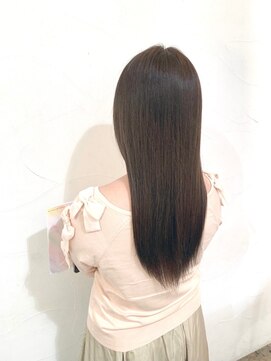 ネオリーブアオバ 高田馬場店(Neolive aoba) アッシュベージュで作る透明感のあるロングヘア