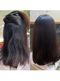 mellowhairの髪質改善ストレート