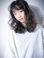 カバーヘア ブリス 大宮西口(COVER HAIR bliss) 大人可愛い黒髪艶カラー韓国風小顔ウェーブr大宮10代20代30代