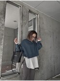 【bacio】パーフェクトボブバレイヤージュ ブロンド 外国人ヘア
