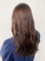 クローズ(cross-z)&nbsp;レイヤーロング 小顔カット 2wayバング 韓国ヘア 髪質改善