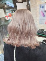 ジャストヘア ラポール 北久里浜店(just hair RAPPOR) 【佐々木 美香子】ダブルカラー イヤリングカラー 髪質改善