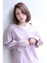 オーロ 千里山店(ORO) 20代30代40代50代ボブルフネビージュ小顔ワンレンショート
