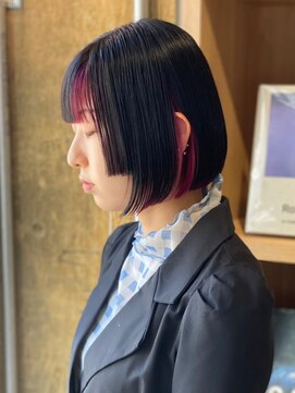 リブロ(liblo) ダブルラインボブ × 2トーンカラー (2)【liblo】