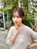 アンバー 池袋(amber)&nbsp;大人ショートカット/顔まわりレイヤー/ラベージュ[池袋駅]