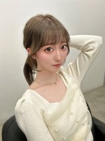 クム(kumu) 広めバング顔周りカット