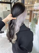 ワク(waku)&nbsp;インナーカラー/シルバー