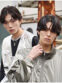 韓国コンマヘア/ダウンパーマ　Capture橋本で叶える韓国メンズ