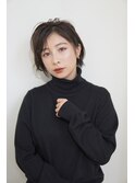 くびれショート/似合わせカット/メルティカラー/ベージュ