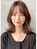 くびれミディ.韓国.韓国ヘア.レイヤーカット.ミディアムレイヤー